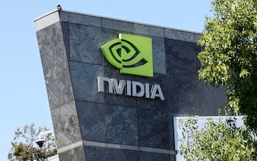 epa12230867 (FILE) - Exterior view and signage at Nvidia Corporation headquarter campus in Santa Clara, California, USA, 27 May 2025 (reissued 11 July 2025). On 10 July, Nvidia became the first company to end a stock market trading day with a valuation of over 4 trillion US dollar.  EPA/JOHN G. MABANGLO