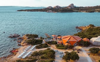 Una vista dello stabilimento Cone Club Sardinia