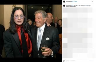 Il post di Ozzy Osbourne dedicato a Tony Bennett