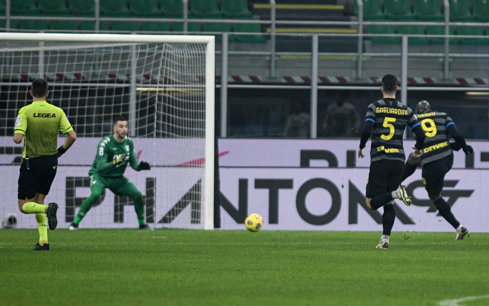 Lukaku in Inter-Benevento