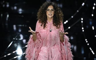 Sanremo Festival co-host and Italian actress Teresa Mannino performs on stage at the Ariston theatre during the 74th Sanremo Italian Song Festival, Sanremo, Italy, 08 February 2024. The music festival will run from 06 to 10 February 2024.  ANSA/ETTORE FERRARI