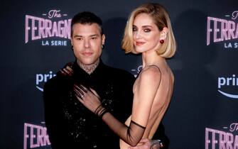 Chiara Ferragni e Fedez alla premiere di The Ferragnez 2