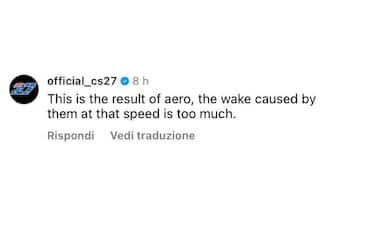 Stoner: "Questo è il risultato dell'aerodinamica"