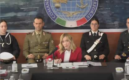 Meloni a militari all'estero: "Che il 2024 sia un anno di orgoglio"