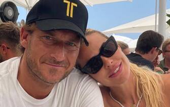 Ilary Blasi e Francesco Totti
