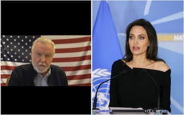 Jon Voight e la figlia Angelina Jolie