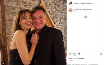 Benedetta Parodi e il marito Fabio Caressa