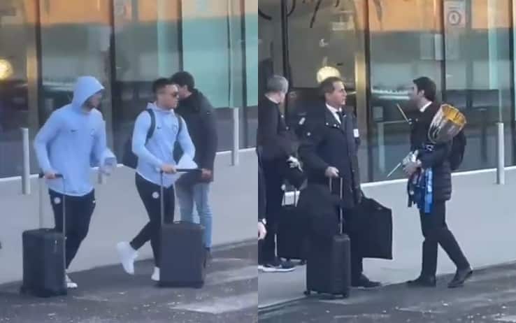 إنتر ميلان يعود من السعودية محتفيًا بلقب السوبركوبا عقب فوزه على نابولي بهدف لاوتارو مارتينيز