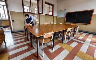 Preparativi per gli esami di maturità al Liceo Parini duran