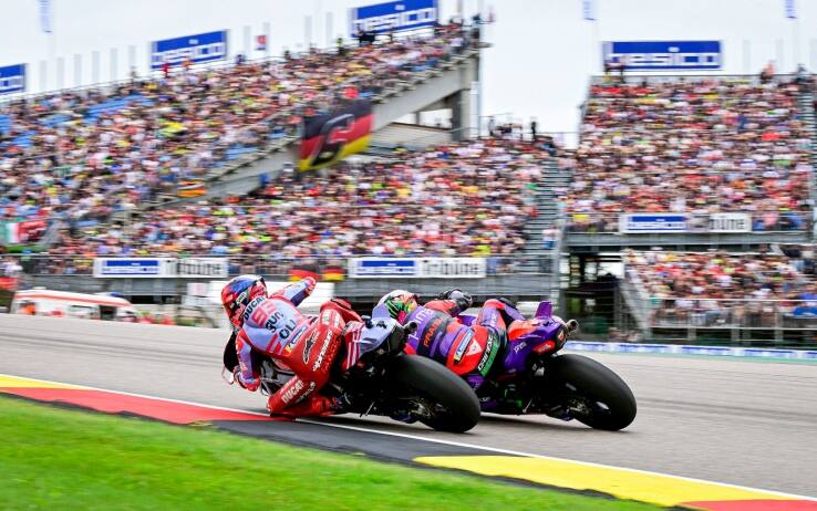 MotoGP, GP Germania, Morbidelli e Marc Marquez