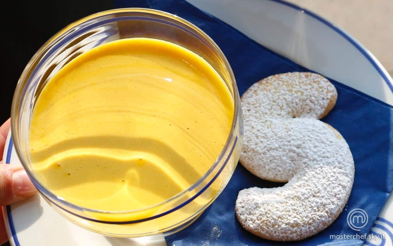 Zabaione con bussolai buranelli della Brigata Blu