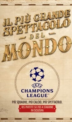 Le novità della nuova Champions League su Sky Sport