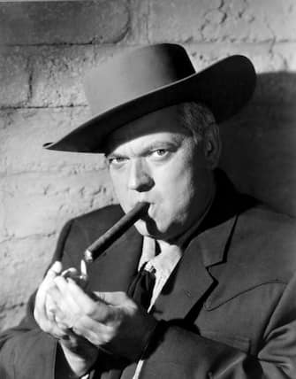 Orson Welles Orson Welles director and actor. Ref: PHPS105461. Date: 01.03.1958