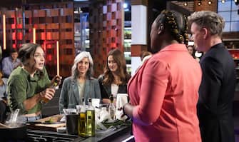 MASTERCHEF: L-R: Contestant and family with special guest Tiffany Derry and host/judge Gordon Ramsay in the “Regional Auditions - The South” episode of MASTERCHEF airing Wednesday, June 14 (8:00-9:02 PM ET/PT) on FOX. © 2023 FOXMEDIA LLC. Cr: FOX.