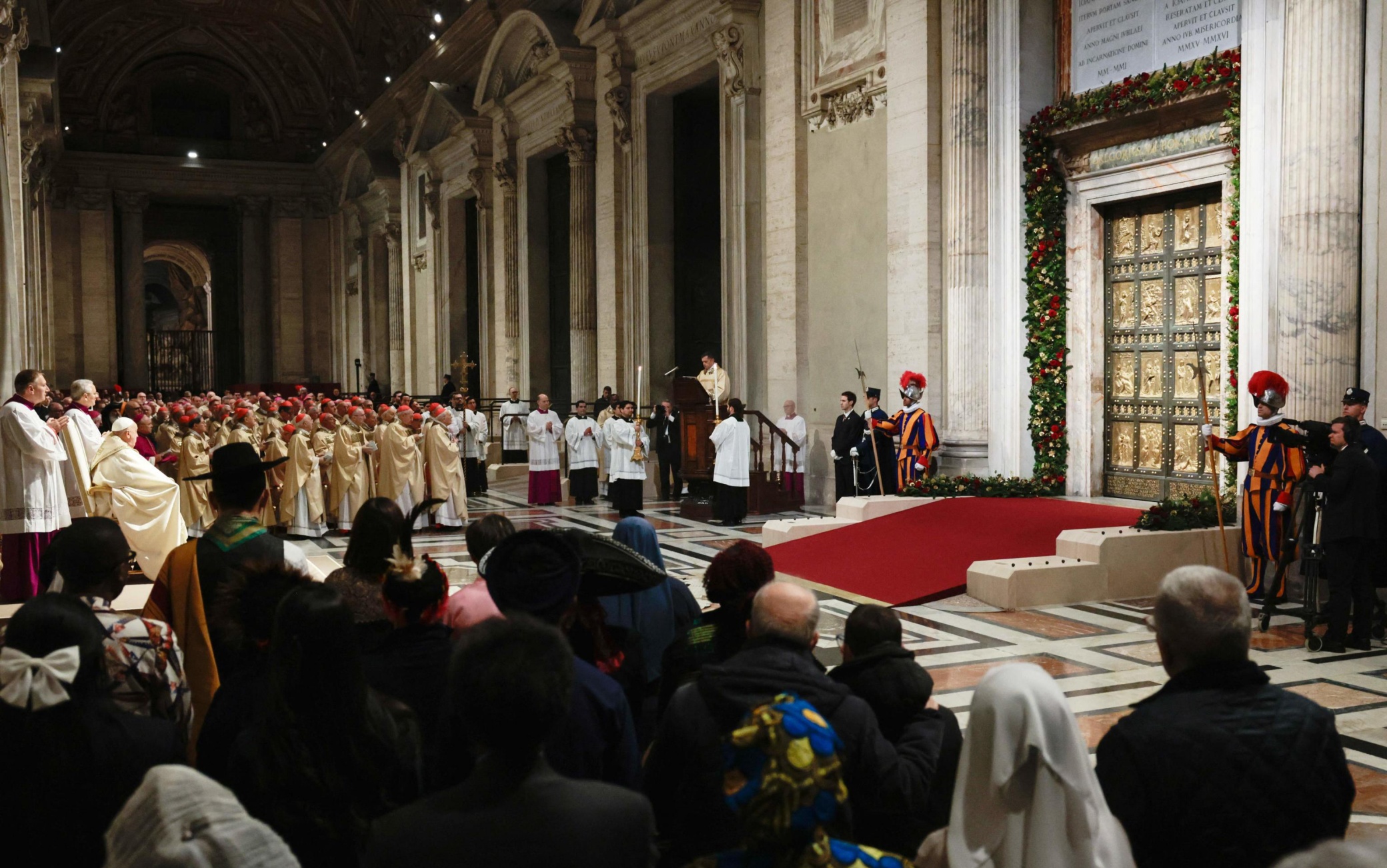 Lettera Papa Francesco Giubileo 2025 Giubileo 2025, Papa Francesco apre Porta Santa Basilica di San Pietro