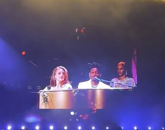 Lana Del Rey Jon Batiste Coachella