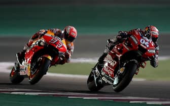 Dovizioso Marquez Qatar 2019