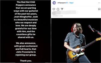 john frusciante red hot chili peppers