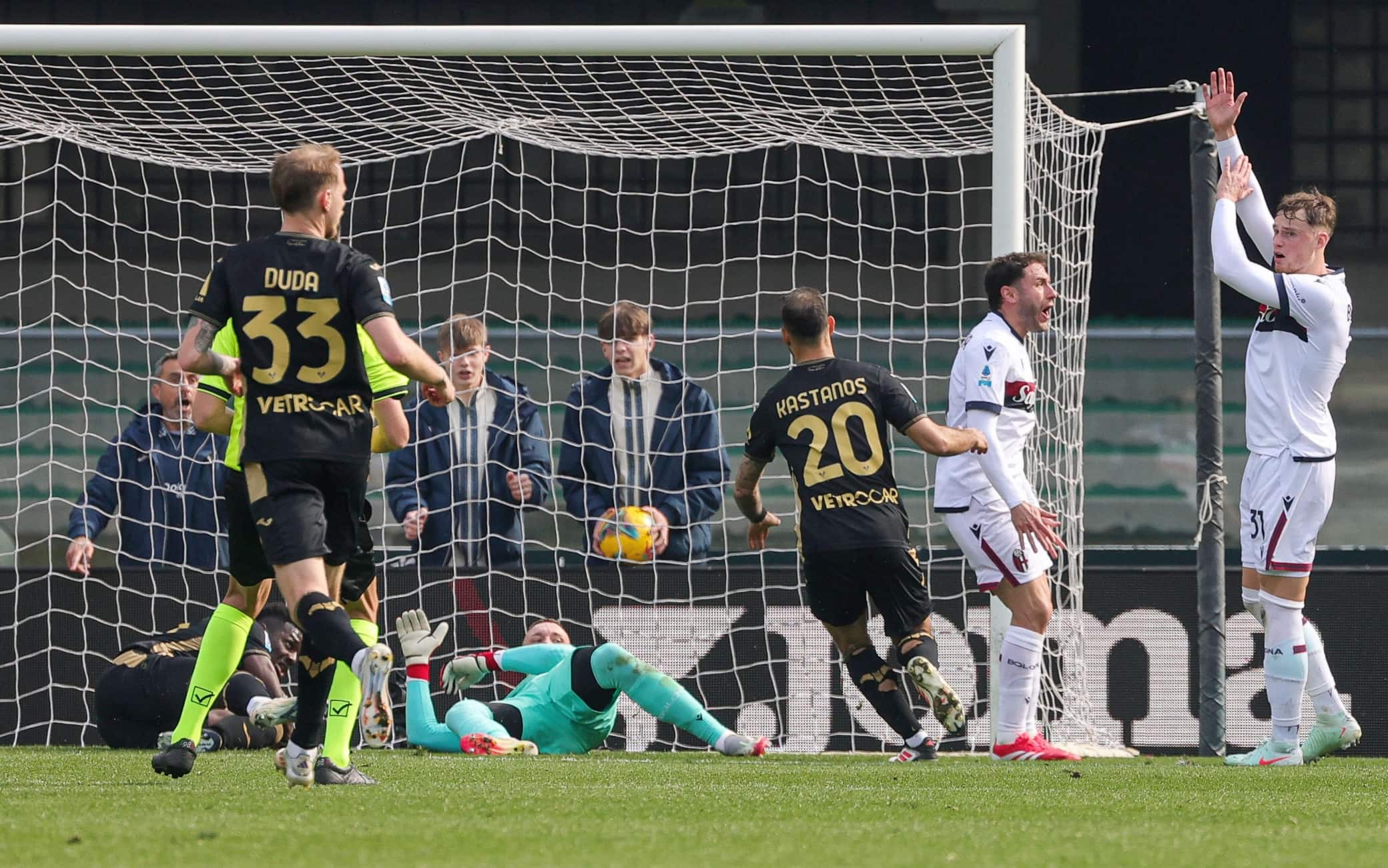Il gol di Mosquera