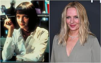Uma Thurman ieri e oggi