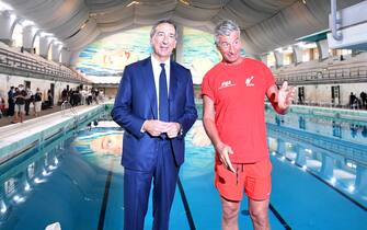 Beppe Sala e Maurizio Cattelan
