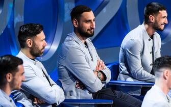 Salvatore Sirigu, Gianluigi Donnarumma e Matteo Politano