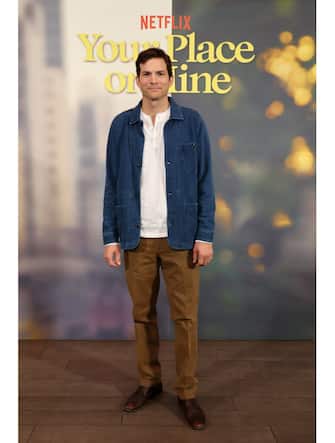 Ashton Kutcher (“Peter”), YOUR PLACE OR MINE, Photo Call, Los Angeles, CA, USA - 30 Jan 2023. Cr. Eric Charbonneau for Netflix

