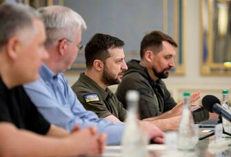 Il presidente ucraino Volodymyr Zelensky
