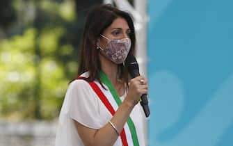 Il sindaco di Roma Virginia Raggi