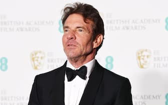 epa06541001 US actor Dennis Quaid poses in the press room during the 71st annual British Academy Film Awards at the Royal Albert Hall in London, Britain, 18 February 2018. The ceremony is hosted by the British Academy of Film and Television Arts (BAFTA).  EPA/ANDY RAIN