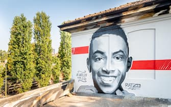 Milano - Murales dedicato a Willy Monteiro Duarte al Tempio del Futuro Perduto, realizzato da Davide Ratti, in arte Ratzo (Milano - 2020-09-17, Marco Passaro) p.s. la foto e' utilizzabile nel rispetto del contesto in cui e' stata scattata, e senza intento diffamatorio del decoro delle persone rappresentate
