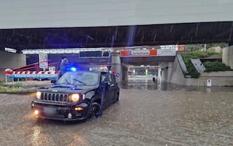 Allagamenti causati dall'alluvione abbattutosi sul comune di Riccione, 16 Maggio 2023. FACEBOOK/RICCIONE

+++ATTENZIONE LA FOTO NON PUO' ESSERE PUBBLICATA O RIPRODOTTA SENZA L'AUTORIZZAZIONE DELLA FONTE DI ORIGINE CUI SI RINVIA+++ +++NO SALES; NO ARCHIVE; EDITORIAL USE ONLY+++NPK+++