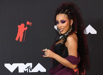 Doja Cat attends the 2021 MTV Video Music Awards at Barclays Center on September 12, 2021 in the Brooklyn borough of New York City. Photo: Jeremy Smith/imageSPACE/Sipa USA