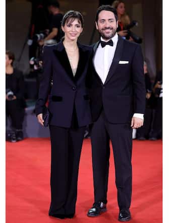Giulia-Steigerwalt-Matteo-Rovere-venezia-red-carpet-getty - 1
