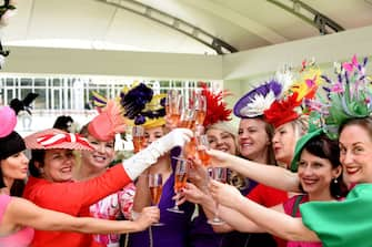 ASCOT, ENGLAND - JUNE 18: MoÃ«t & Chandon at Royal Ascot 2024 (Photo by Nicky J Sims/Getty Images for MoÃ«t & Chandon)