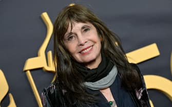 LOS ANGELES, CALIFORNIA - FEBRUARY 22: Talia Shire attends the "The Godfather" 50th Anniversary Celebration at Paramount Theatre on February 22, 2022 in Los Angeles, California. (Photo by Axelle/Bauer-Griffin/FilmMagic)