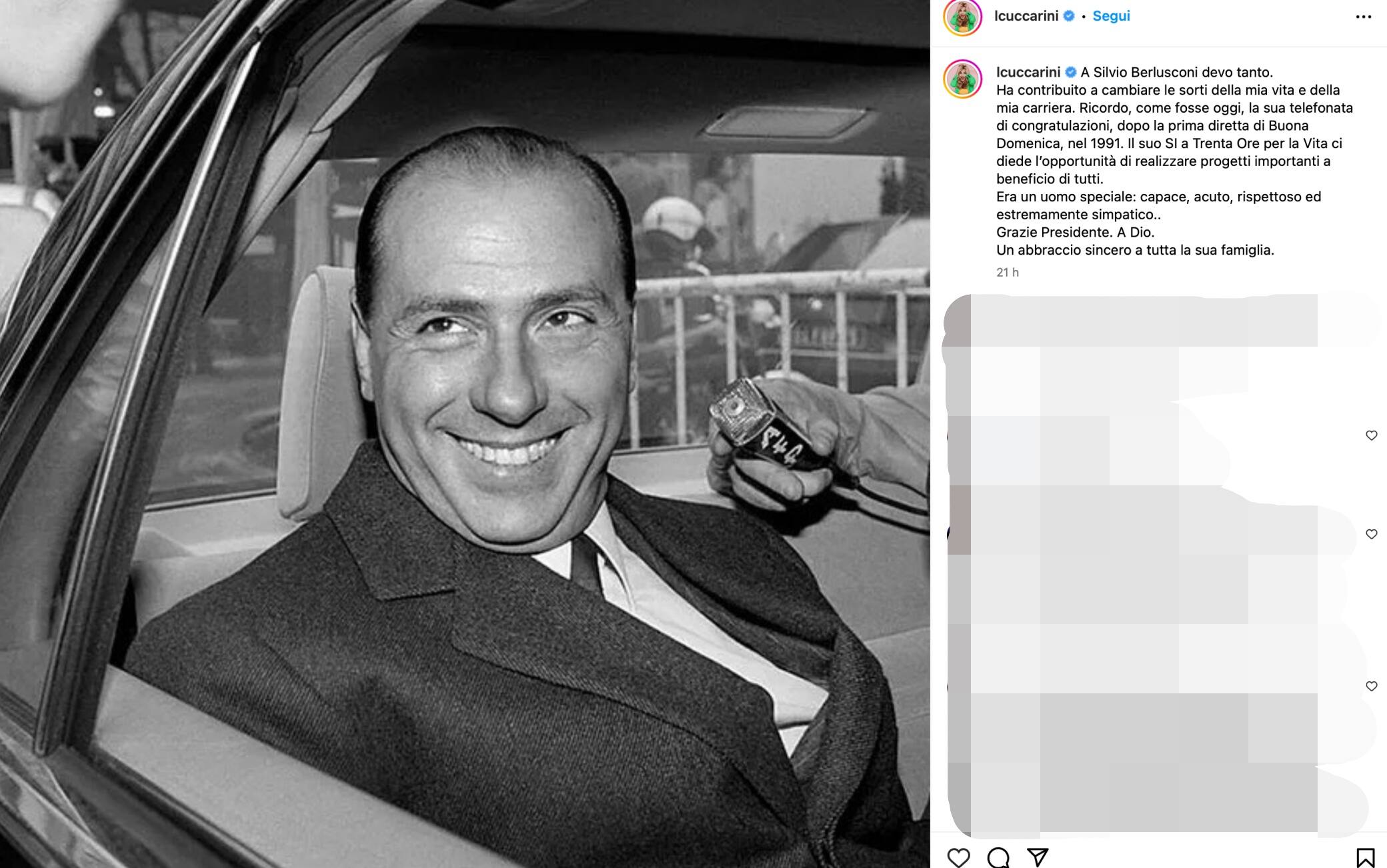 Morte Silvio Berlusconi, I Ricordi E Le Foto Dei Vip Sui Social, Da ...