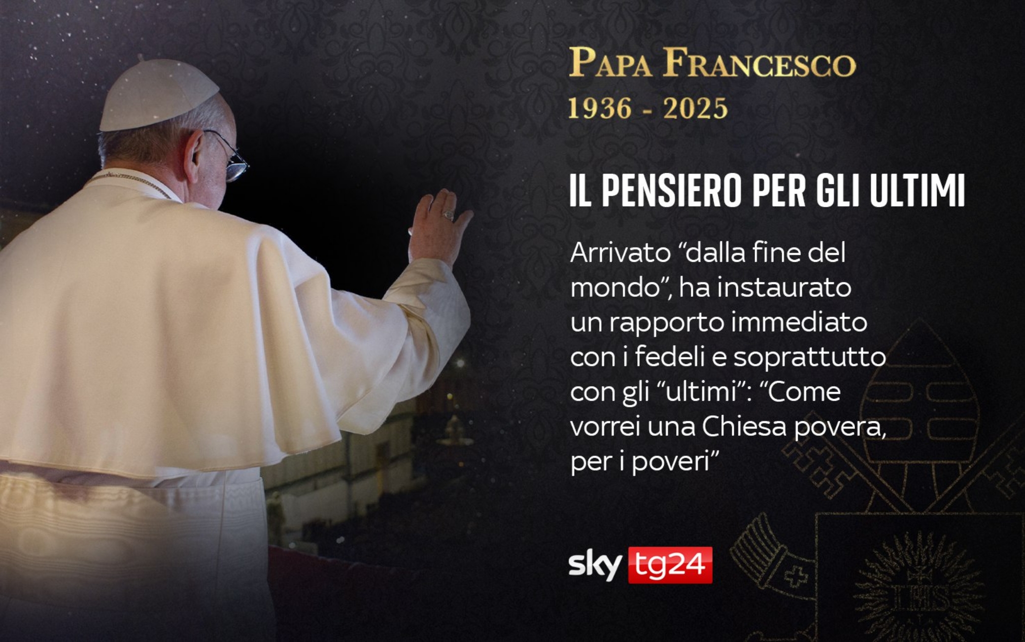Papa Francesco, le 20 frasi più celebri del suo pontificato | Sky TG24