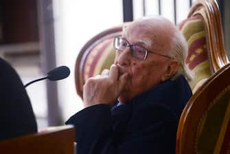In foto lo scrittore Andrea Camilleri (/ IPA/Fotogramma, Roma - 2019-06-18) p.s. la foto e' utilizzabile nel rispetto del contesto in cui e' stata scattata, e senza intento diffamatorio del decoro delle persone rappresentate