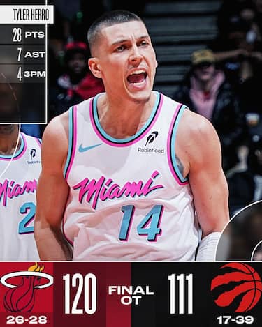 TORONTO RAPTORS-MIAMI HEAT 111-120 OT