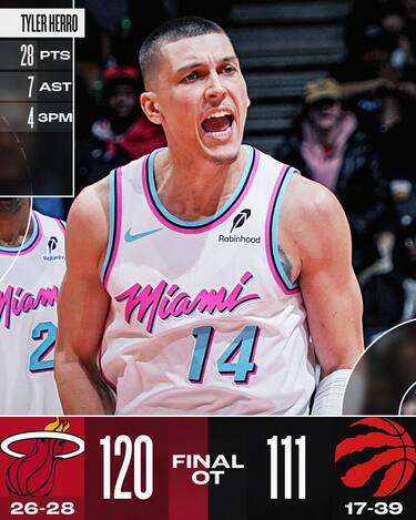 TORONTO RAPTORS-MIAMI HEAT 111-120 OT