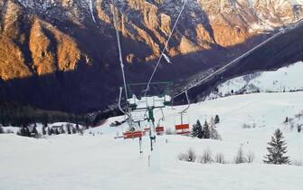 Impianti sciistici a Lizzola.