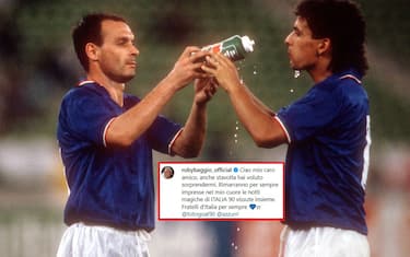 Baggio: "Addio Totò, fratello d'Italia"