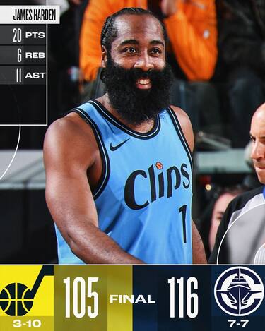 LA CLIPPERS-UTAH JAZZ 116-105