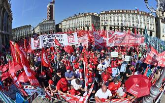 Manifestazioni lavoro Cgil, Cisl, Uil
