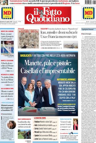 Rassegna stampa 14 aprile