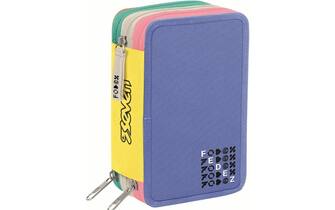 Astuccio a 3 zip. Fedez x Seven