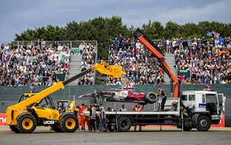 Gp Gran Bretagna, incidente a Silverstone, F1