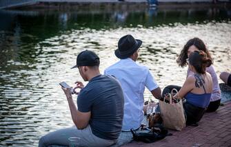 Milano - Vita quotidiana in città dopo l'emergenza Coronavirus