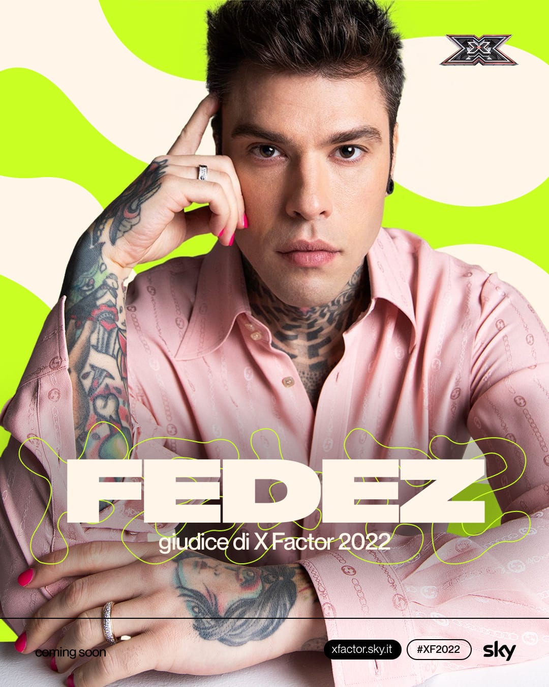 Fedez sarà uno dei giudici di X Factor 2022